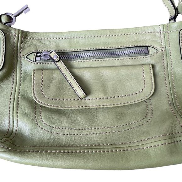 Fossil lime green shoulder bag - Picture 7 of 13